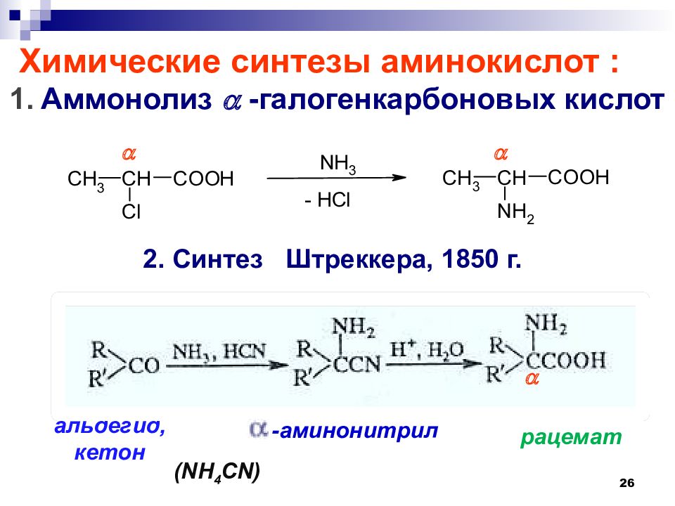 Аминокислоты презентация 10 класс базовый уровень