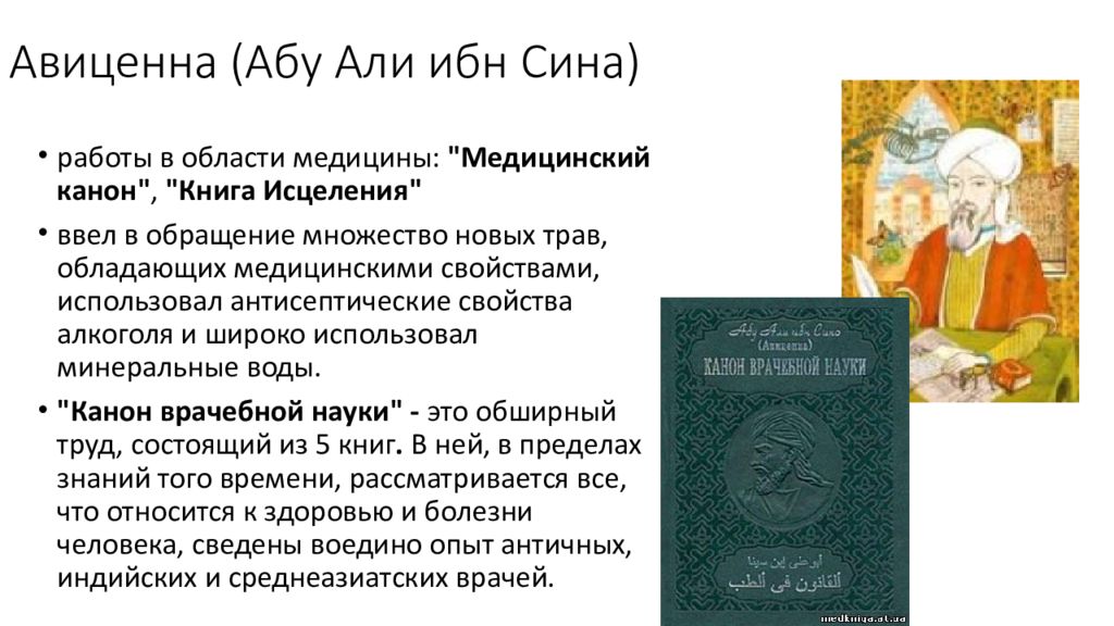 Авиценна медицина презентация