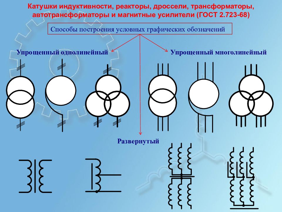 Буквенное обозначение трансформатора тока на схеме