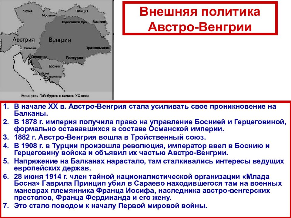 Нарисуйте схему политического устройства австро венгрии