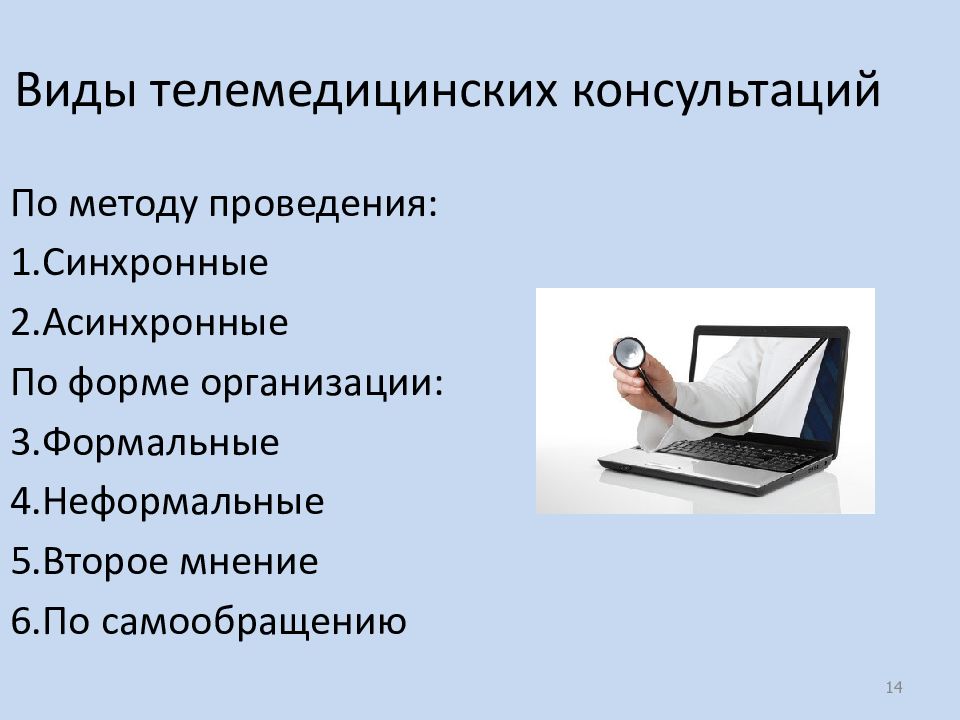 Телемедицинские проекты по своему функциональному назначению можно разделить на