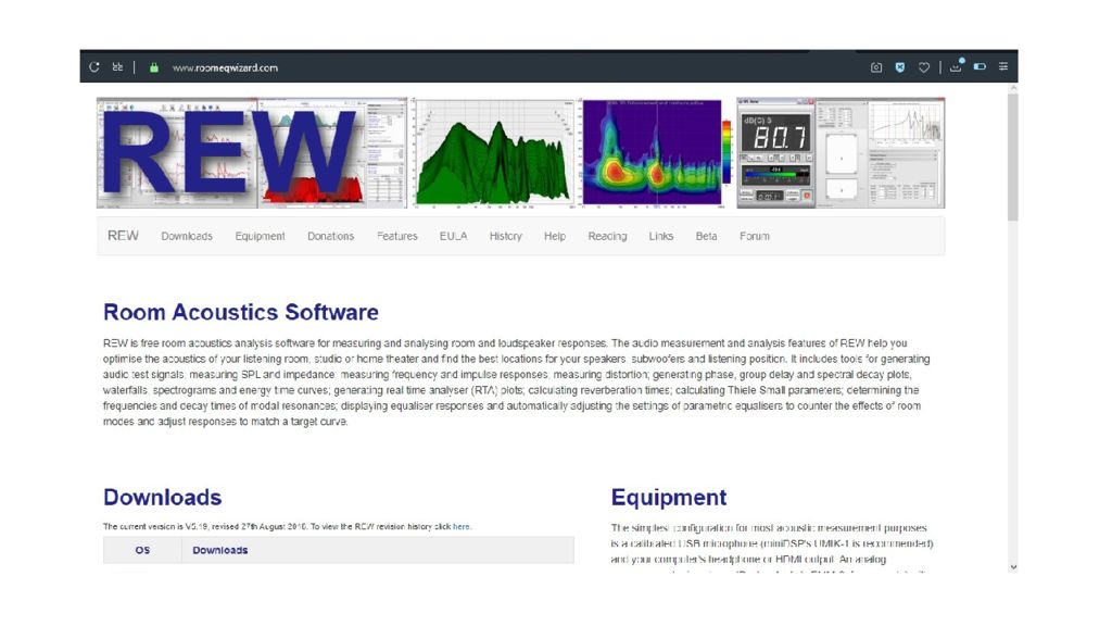 Rew. REW Room EQ Wizard. Room EQ Wizard. REW software. Pic REW.