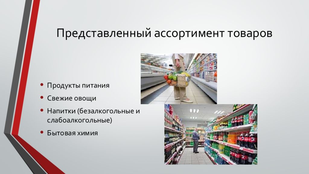 Бизнес план магазина продуктов