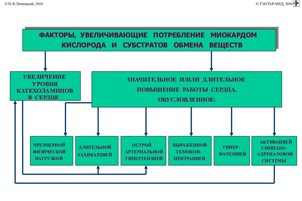 Коронарная недостаточность патофизиология презентация