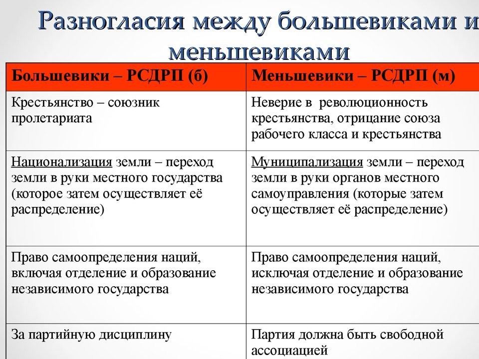 Существует точка зрения что большевики пришли. Основные программные положения Большевиков и меньшевиков. Политические партии России в начале 20 века меньшевики. Основные положения программы партии РСДРП большевики и меньшевики. Разногласия между большевиками и меньшевиками.