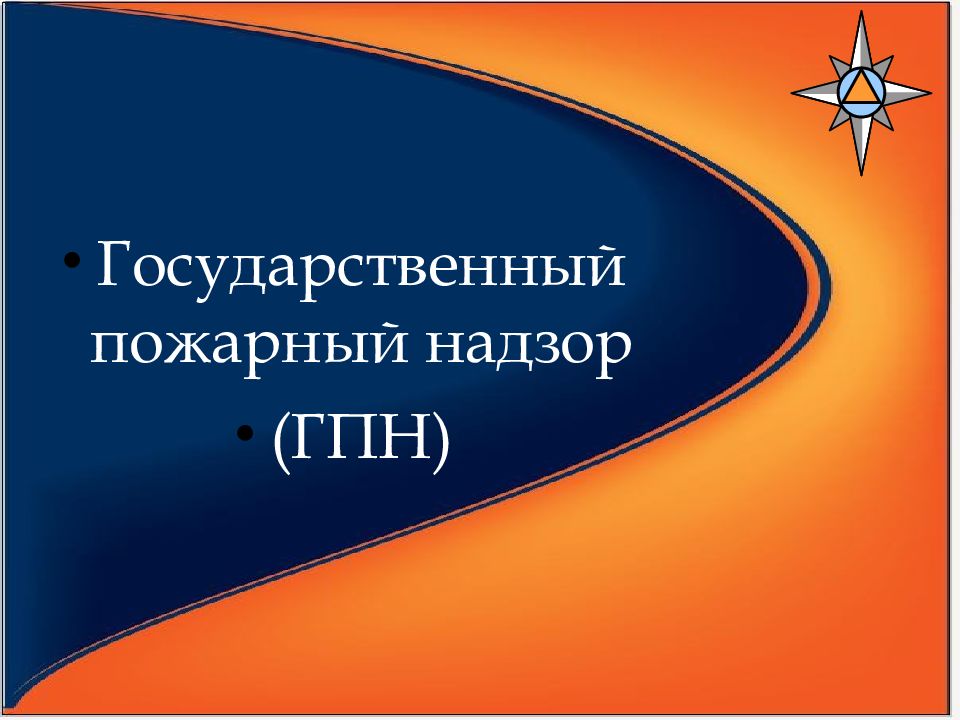 Государственный пожарный надзор (ГПН)