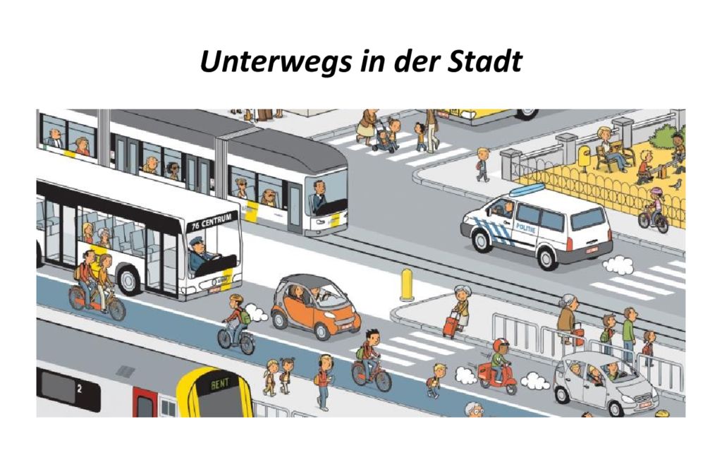 Unterwegs in der Stadt