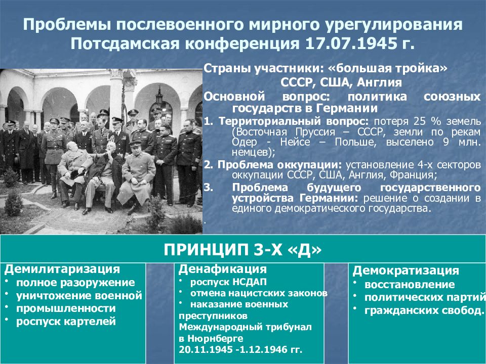 План послевоенной экономической помощи пострадавшим в войне странам предложил