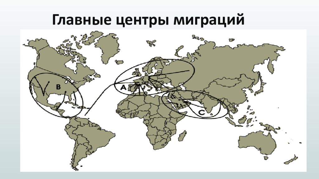 Города центры миграции. Центры миграции. Направления миграционных потоков в мире. Основные направления миграционных потоков в мире на карте. Центры миграции в зарубежной Азии.