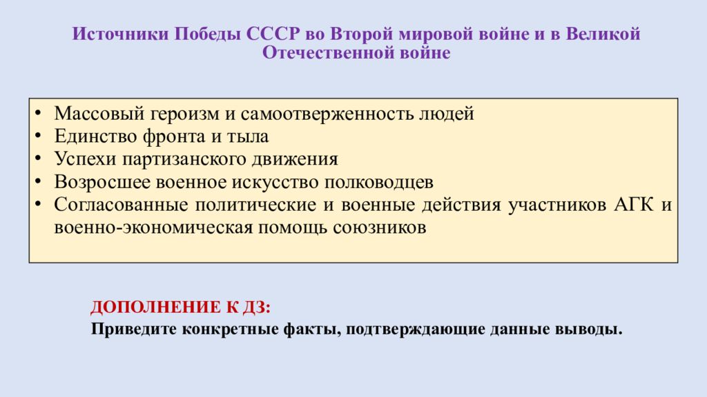 Роль ссср