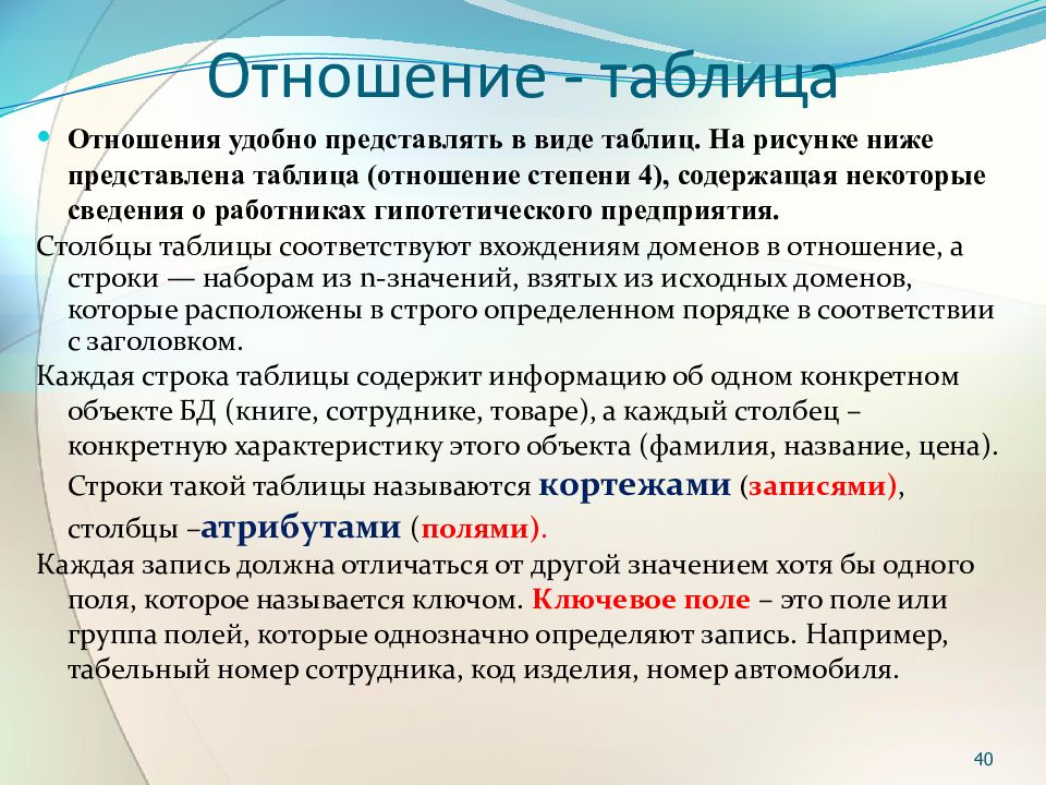 Предприятия столбцы. Вхождение домена в отношение. Вхождение домена в отношение называется. Полное (универсальное) отношение – это таблица. Столбцы предприятия города.