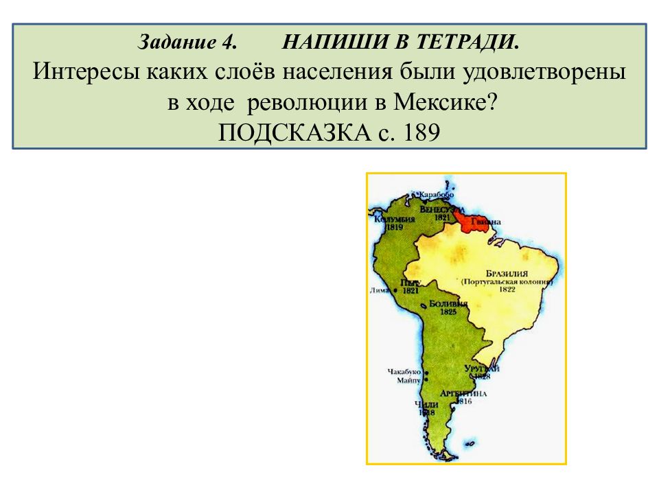 Страны латинской америки во второй половине 20