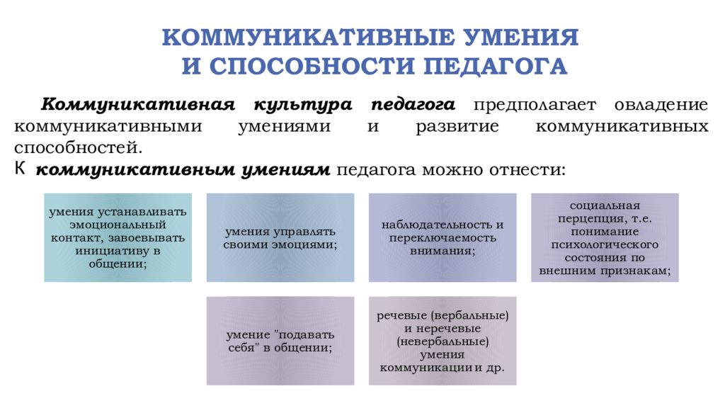 Коммуникативные способности. Развитие коммуникативных способностей учителя. Коммуникативные умения воспитателя. Коммуникативные умения учителя. Коммуникативные умения педагога.