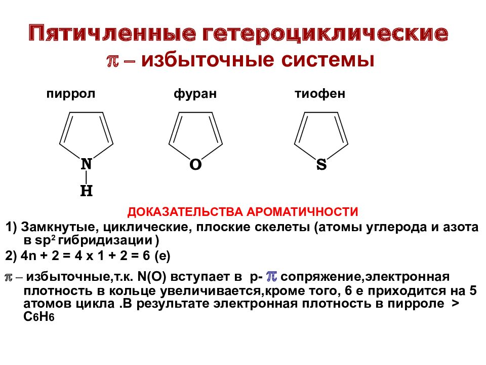 Гетероциклические соединения презентация 10 класс профильный уровень