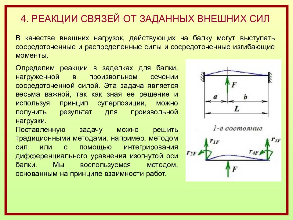 Презентации по строительной механике