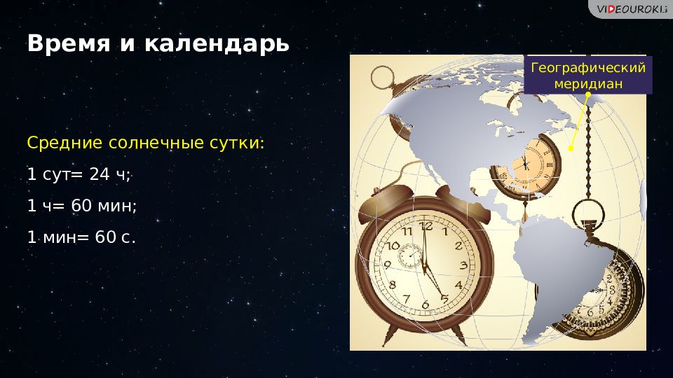 Презентация на тему время и календарь астрономия 10 класс