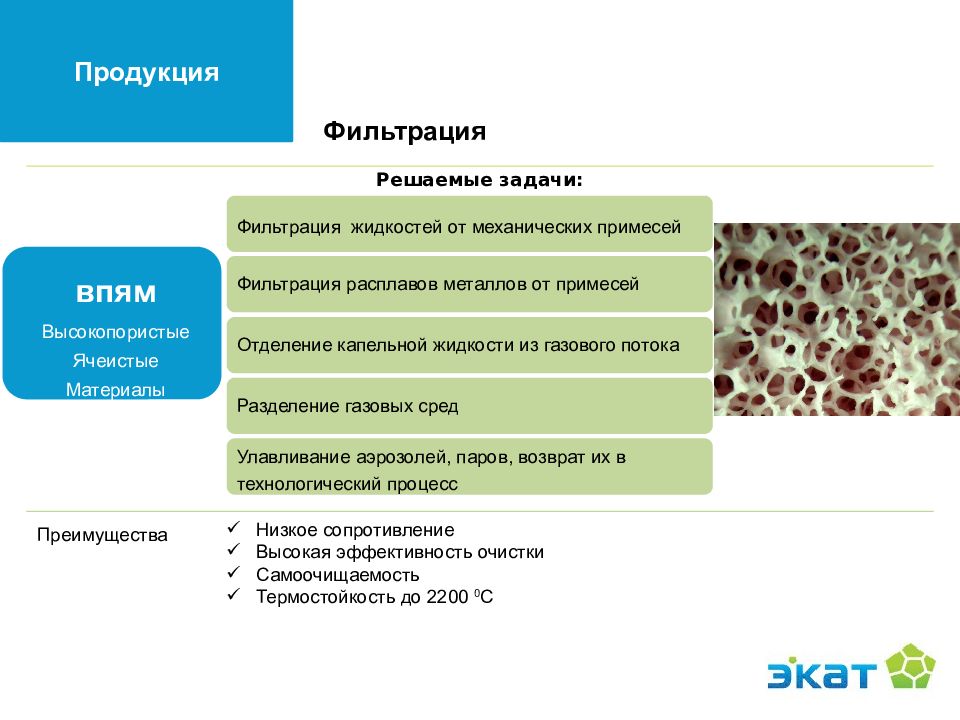Фильтрация примесей. Фильтрация примесей