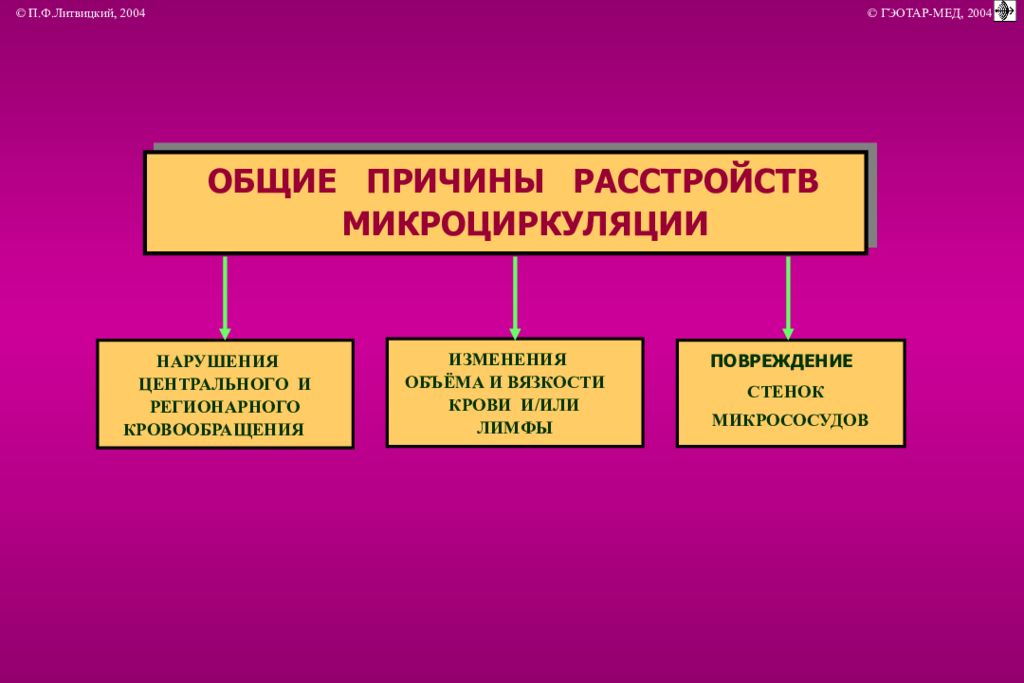 Патофизиология системы кровообращения презентация