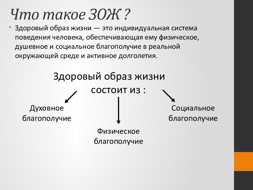 Индивидуальная система поведения