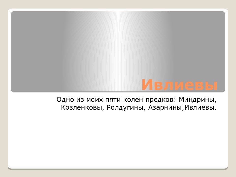 Ивлиевы