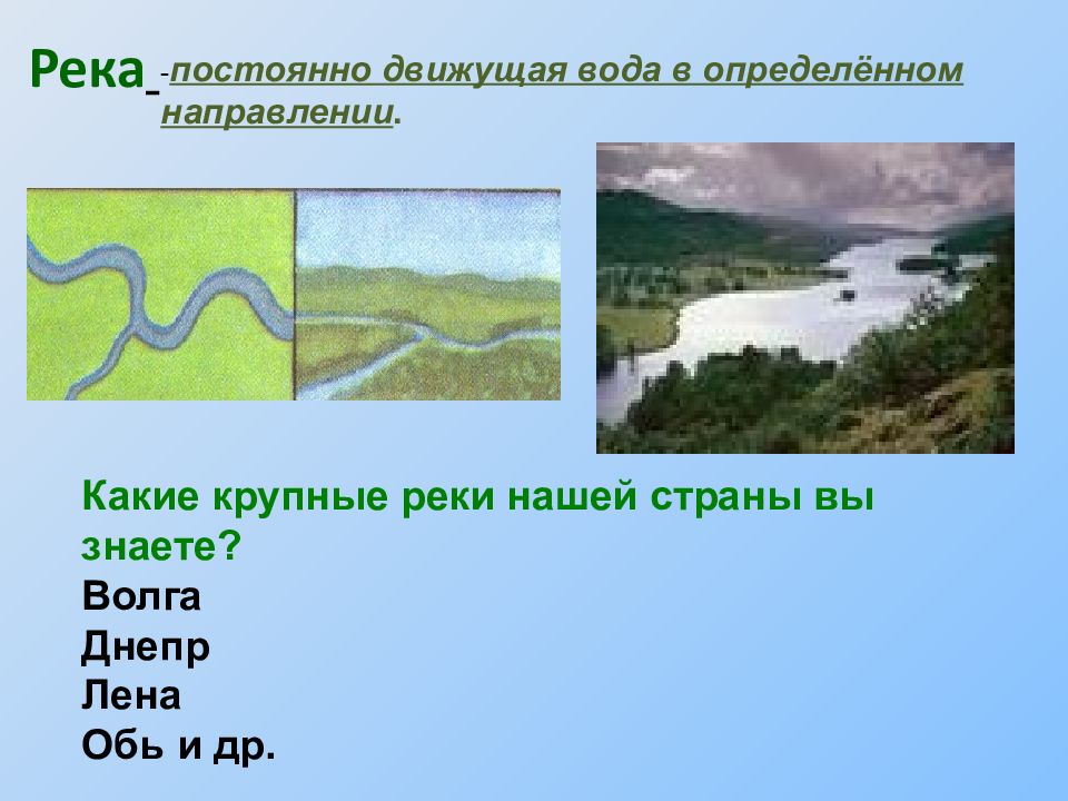 Урок окружающего мира 2 класс водные богатства с презентацией школа россии