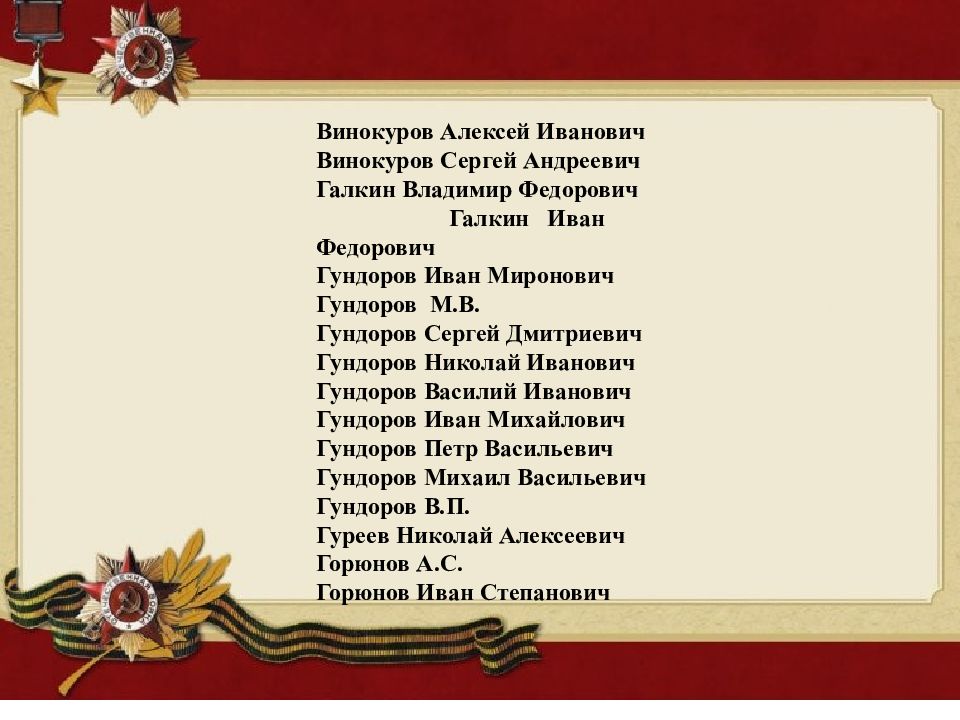 Тропы памяти