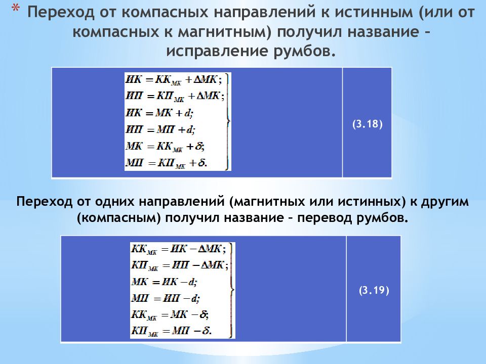 Перевод румбов. Исправление румбов. Перевод и исправление румбов. Исправление румбов формула. Перевести магнитный в Румб.