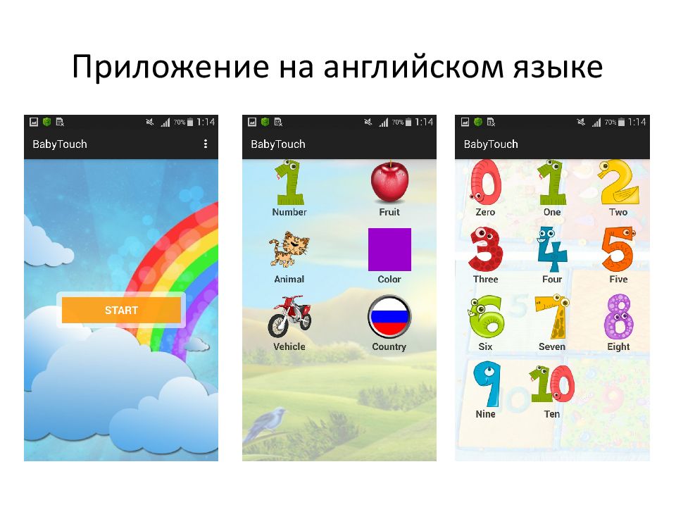 Презентация на android