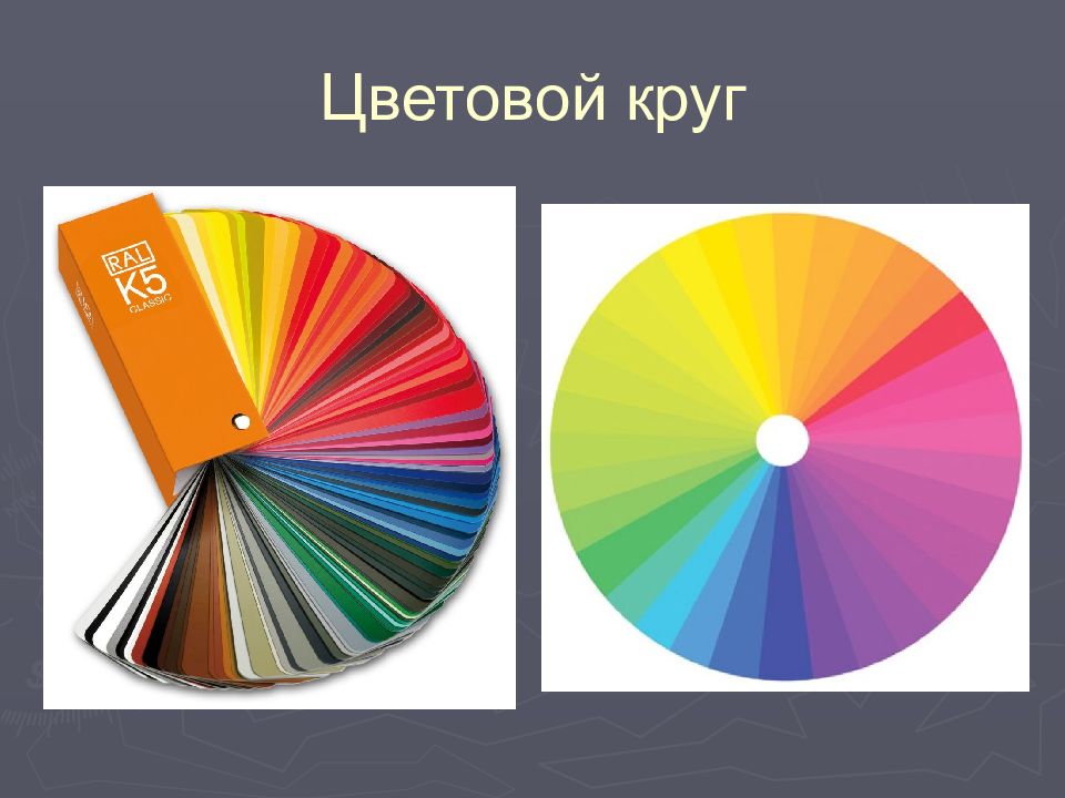 ПИГМЕНТЫ Цветовой круг