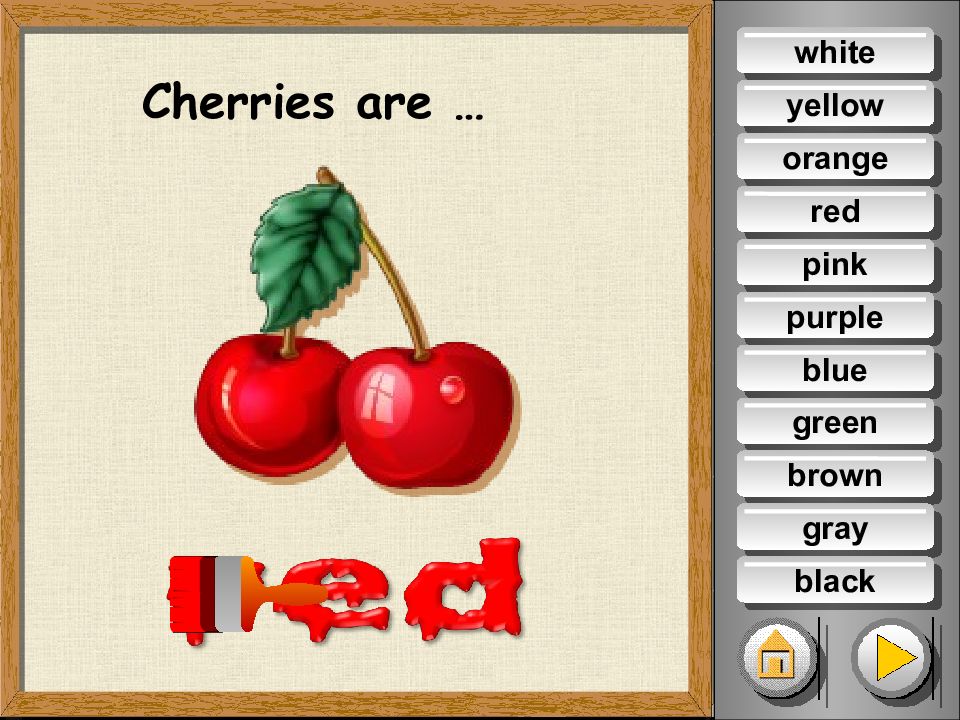 4 color game. Colours ppt games.