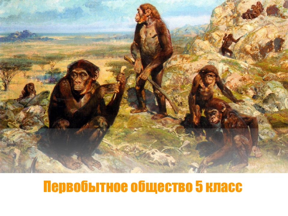 Первобытное общество 5 класс