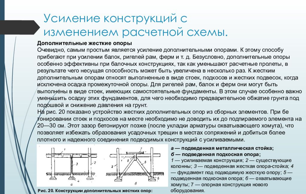 Усиление это. Усиление конструкций схема. Усиление с изменением расчетной схемы. Усиление изменение конструктивной схемы. Изменение расчетной схемы конструкции.