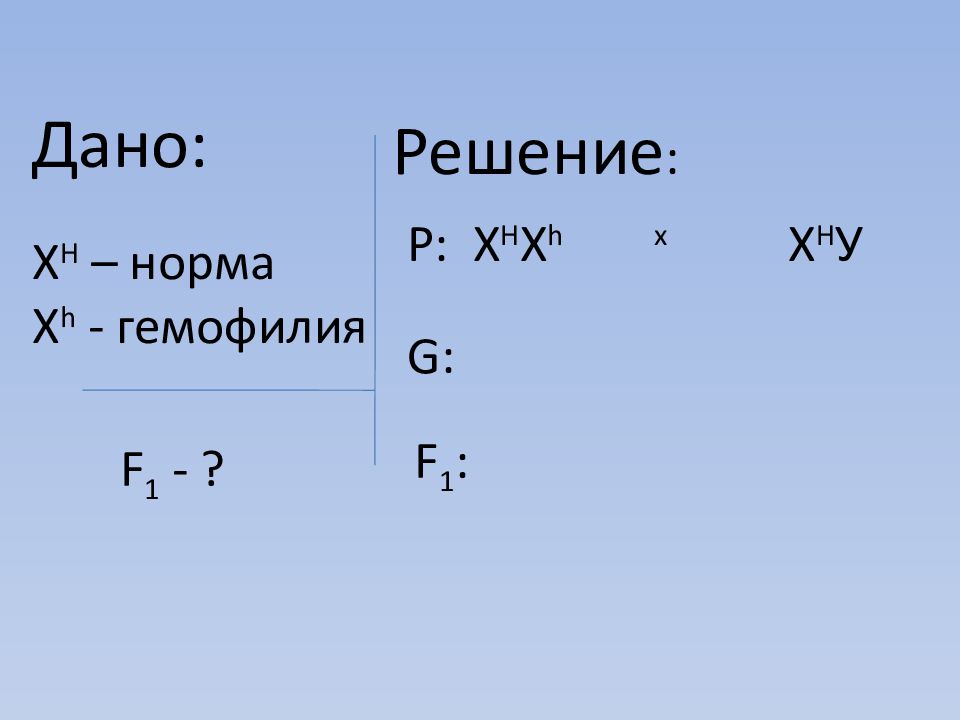 Презентация по теме генетика пола