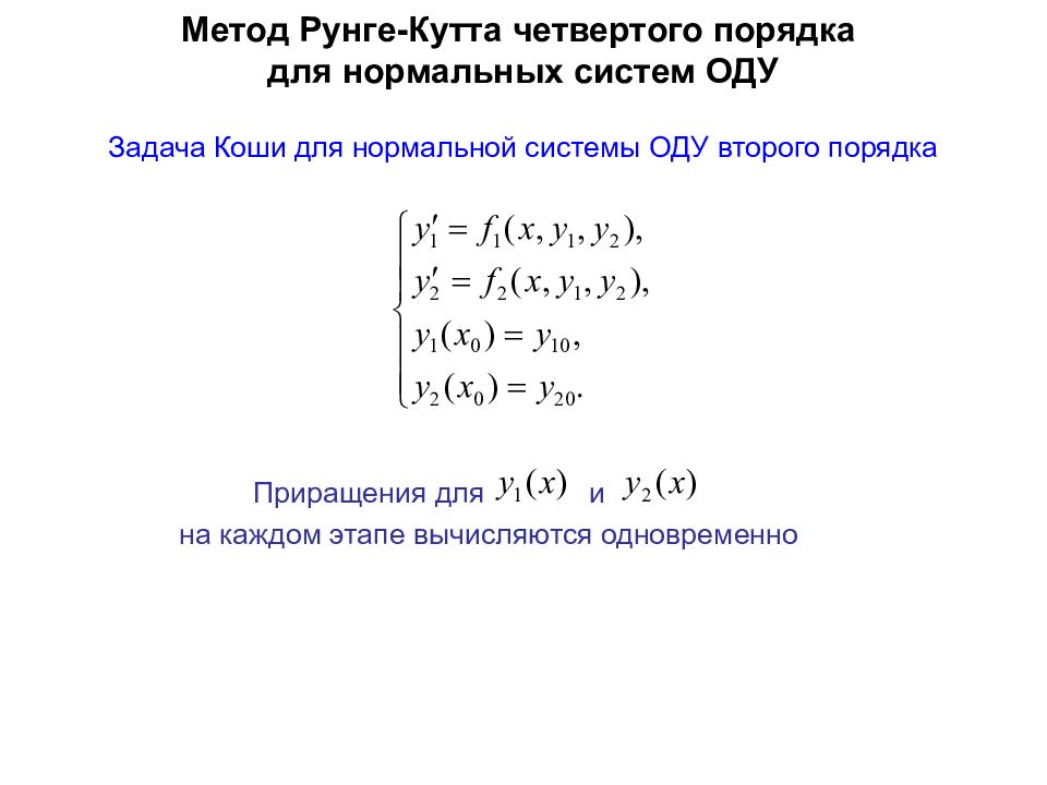 Метод рунге кутта для системы дифференциальных. Алгоритм решение методом Рунге Кутта. Алгоритм метода Рунге Кутта. Интегрирование методом Рунге Кутта 4 порядка. Метод Рунге-Кутта для системы дифференциальных уравнений.