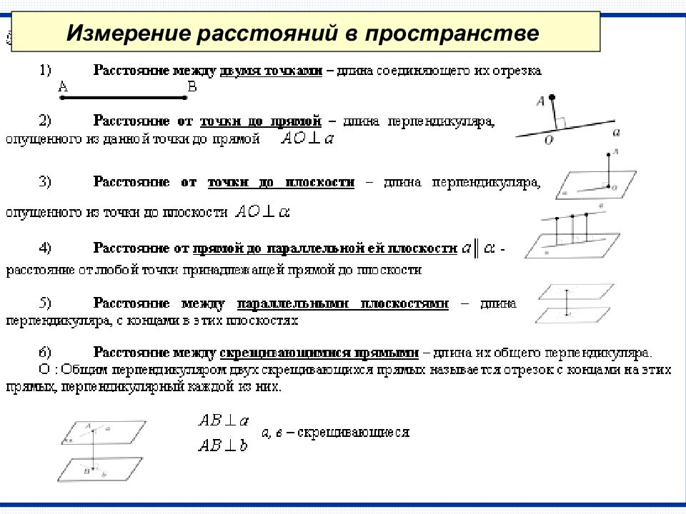 Перпендикулярность в пространстве. Перпендикулярность прямых в пространстве. Перпендикулярность двух прямых в пространстве. Расстояние в пространстве.