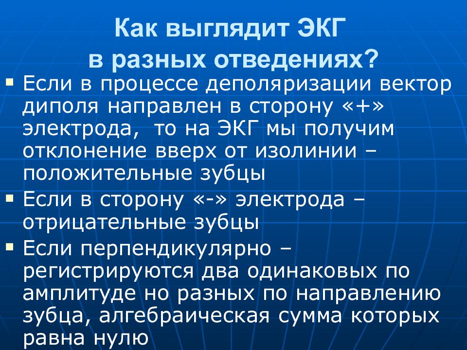 Основы экг презентация