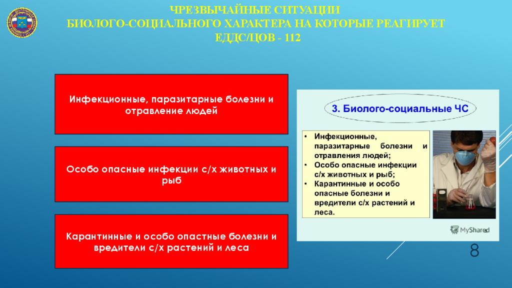 Безопасность при возникновении биолого социальных чс