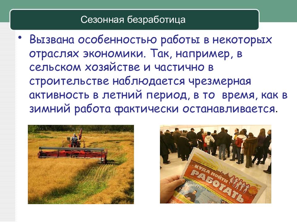 Активности безработных. Сезонная безработица. Сезонная безработица вызвана. Сезонная безработица примеры. Особенности сезонной безработицы.