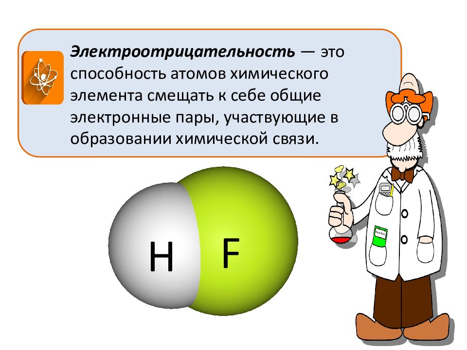 Презентация по химии 8 класс электроотрицательность химических элементов