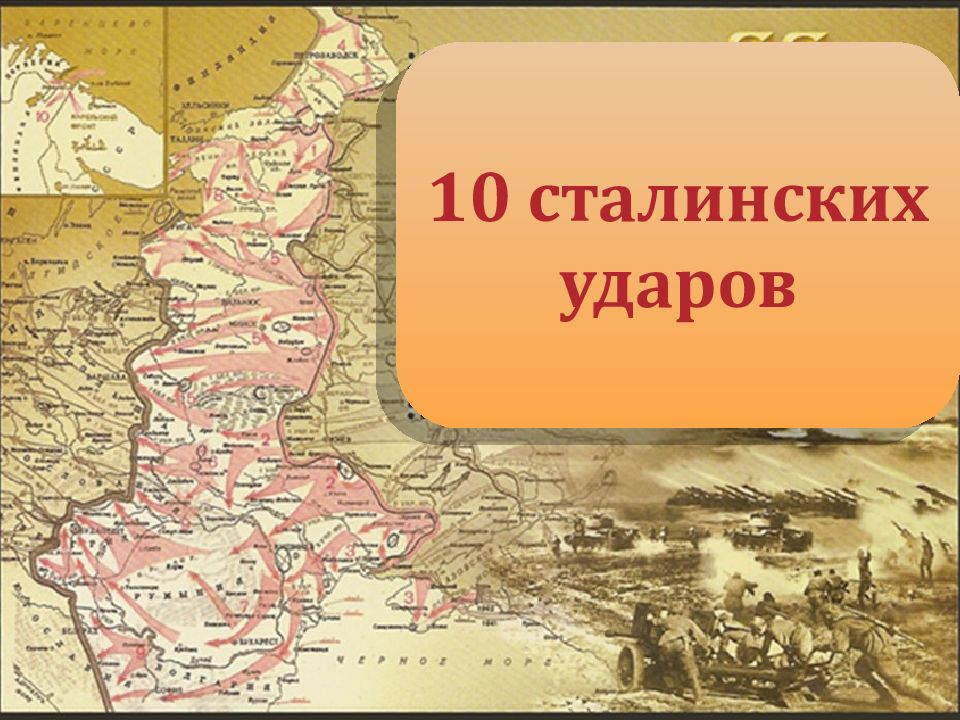 10 сталинских ударов презентация 11 класс