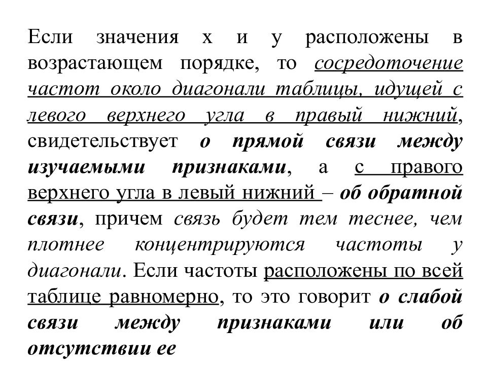 Статистическое изучение связи между явлениями презентация