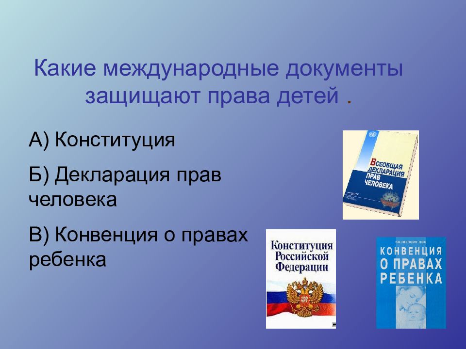 Международные права человека презентация