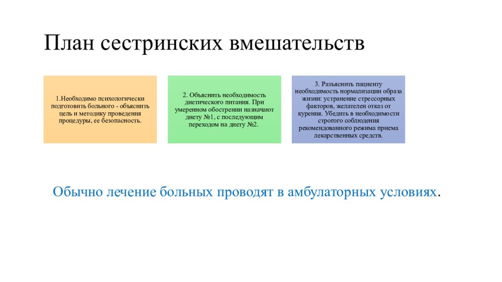 План сестринских вмешательств при гипотиреозе