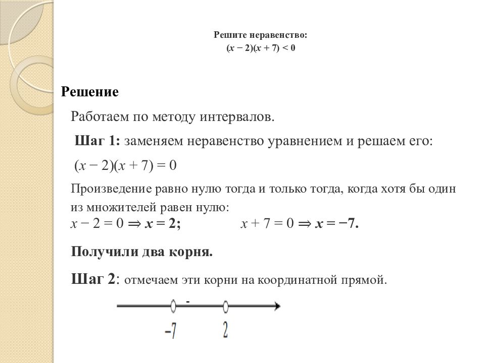 2 9 какой промежуток