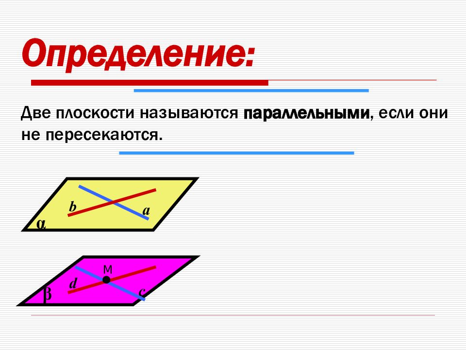 Презентация параллельность прямых и плоскостей