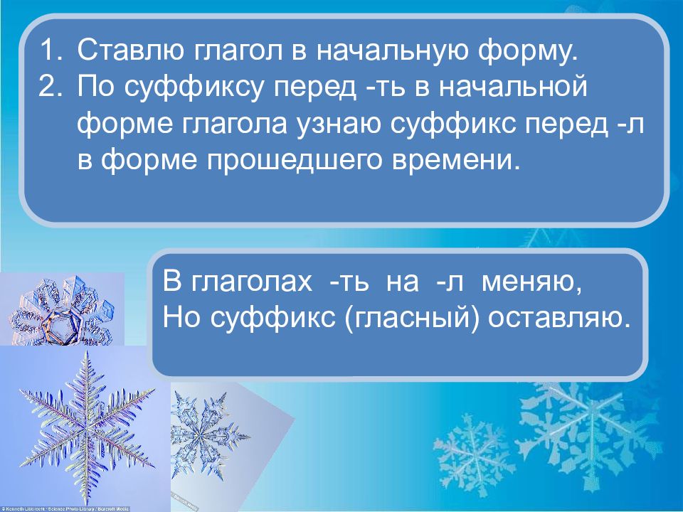 Поставь глаголы в начальную форму посмотрите