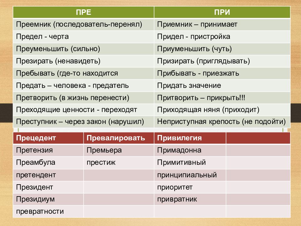 Презентация по русскому языку 10 11 класс