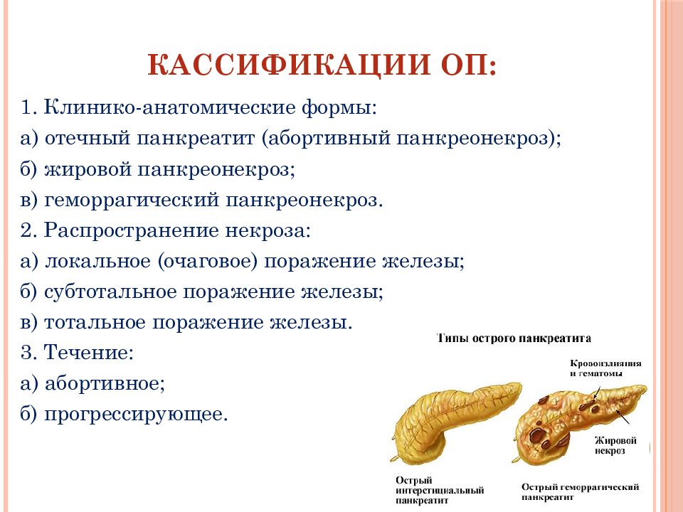 Острый панкреатит презентация по хирургии