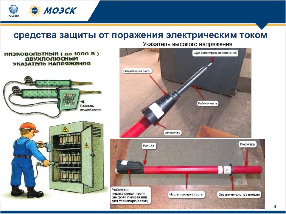 Схемы работы под напряжением в электроустановках