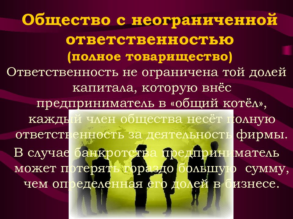 Общество несет ответственность. Понятие предприниматель общество. Общество с полной ОТВЕТСТВЕННОСТЬЮ. Неограниченная ответственность это. Понятия предпринимательства в обществе.